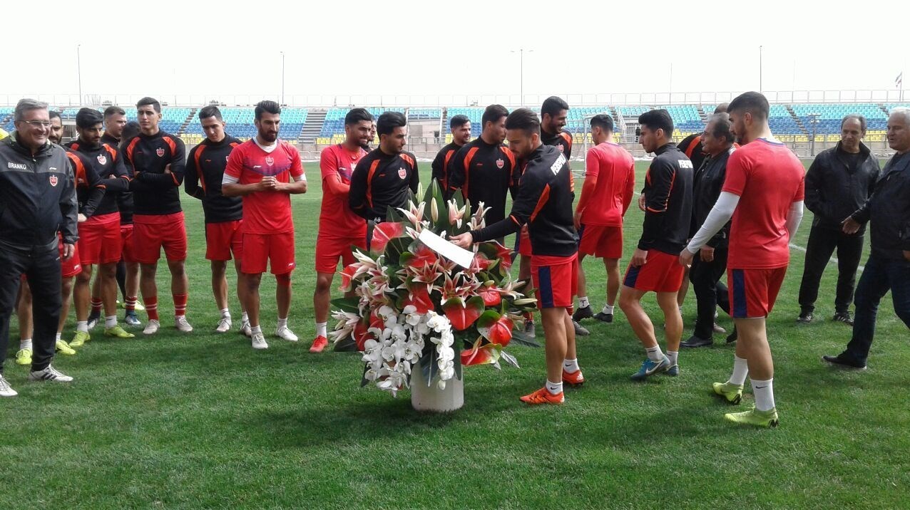 لیگ برتر-فدراسیون فوتبال-پرسپولیس-تمرین پرسپولیس