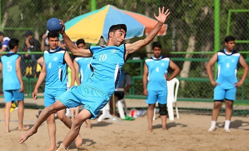 هندبال ساحلی-تیم ملی هندبال ساحلی ایران-فدراسیون هندبال