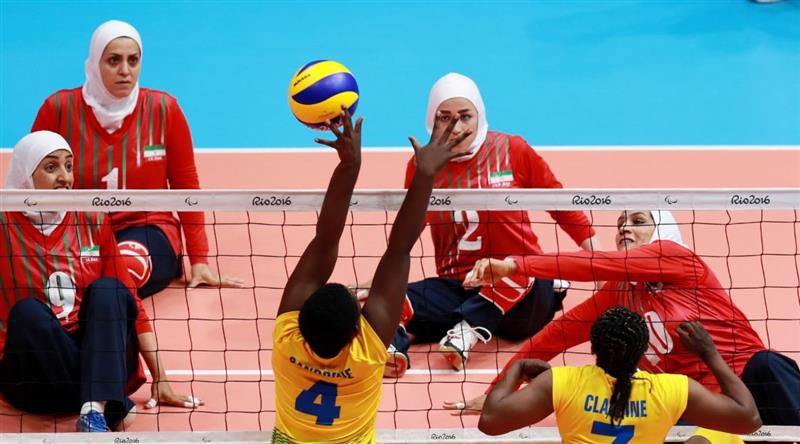 بازی های پارا آسیایی جاکارتا-مریم ایرانمنش-فدراسیون والیبال-والیبال نشسته