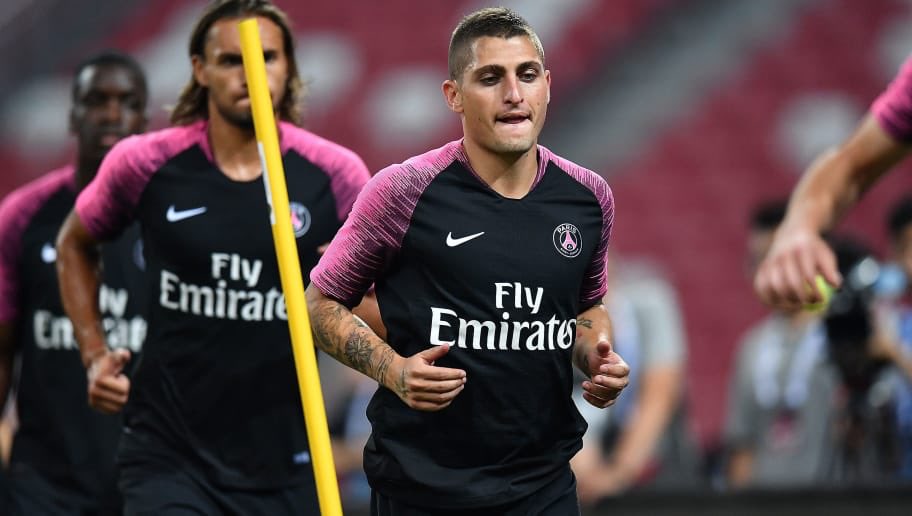 هافبک پاری سن ژرمن- پاری سن ژرمن- ایتالیا- Marco Verratti