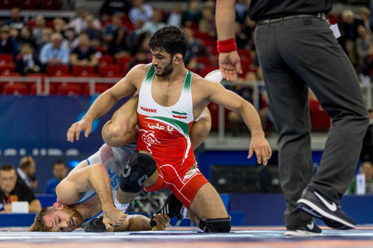 مسابقات جهانی کشتی - حسن یزدانی - دیوید تیلور - hasan yazdani - david tylor - wrestling world championship