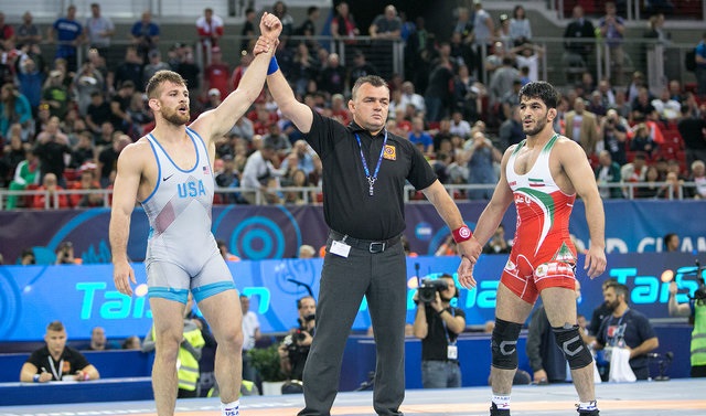 حسن یزدانی - دیوید تیلور - hasan yazdani - david tylor - wrestling world championship