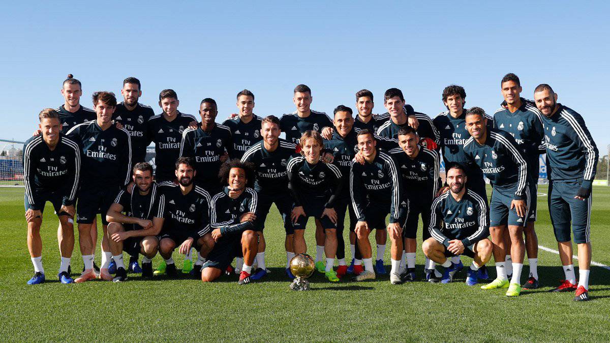 رئال مادرید - لوکا مودریچ - توپ طلای 2018 - فرانس فوتبال - Ballon d'Or -  Luka Modric - Real Madrid training session