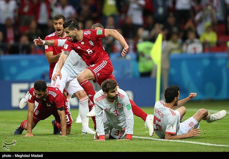 جام جهانی 2018 - تیم ملی فوتبال ایران - تیم ملی فوتبال اسپانیا
