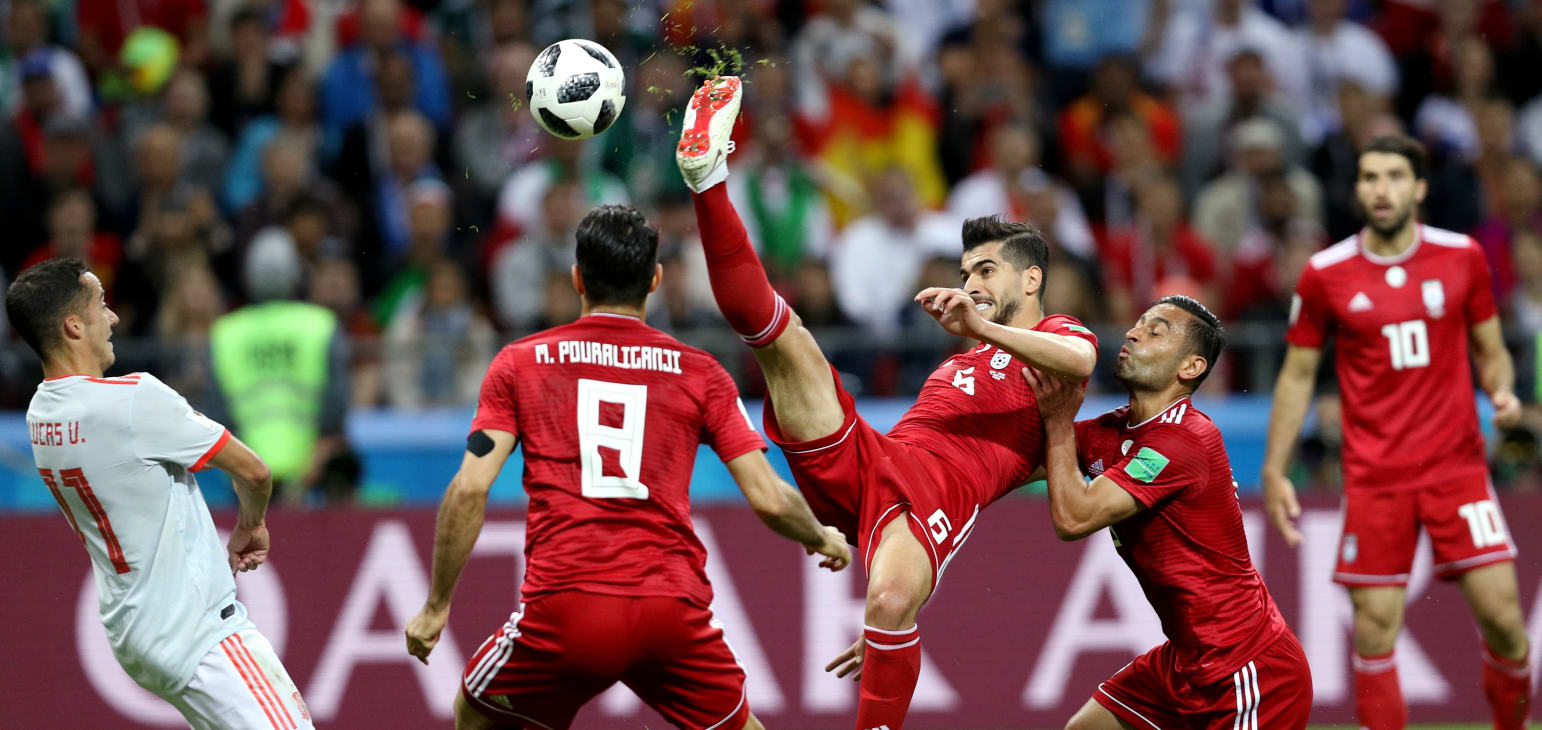 جام جهانی 2018 - تیم ملی اسپانیا - تیم ملی ایران - کازان آرنا