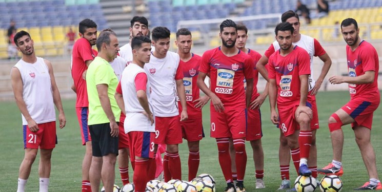فوتبال ایران-لیگ برتر-تمرینات تیم پرسپولیس