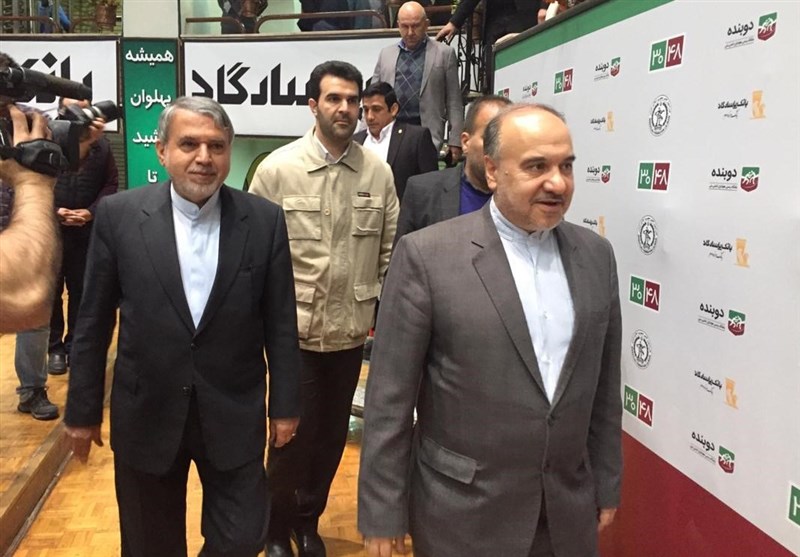 ورزش ایران-وزیر ورزش-بازدید از اردوی تیم ملی کشتی