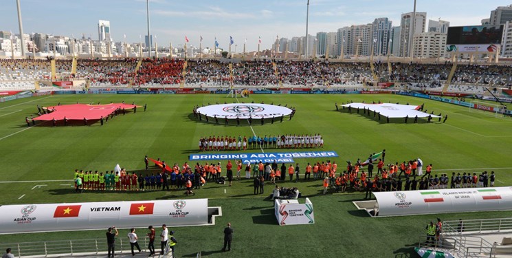 فوتبال ایران-جام ملت های آسیا-بازی ایران و ویتنام