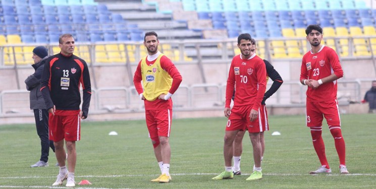 فوتبال ایران-لیگ برتر-تمرینات پرسپولیس