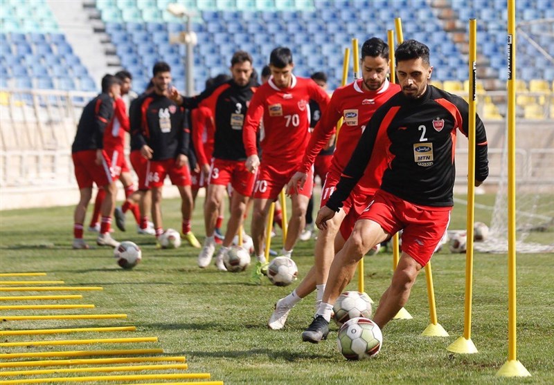 فوتبال ایران-لیگ برتر-تمرینات پرسپولیس