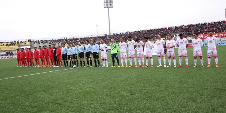 فوتبال ایران-جام حذفی-بازی سپیدرود و پرسپولیس