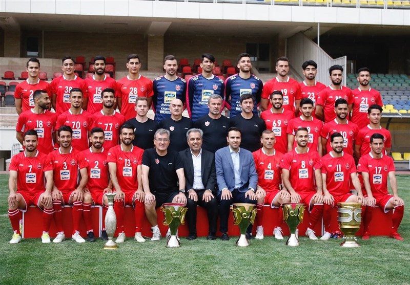 فوتبال ایران-باشگاه پرسپولیس-عکس تیمی پرسپولیس