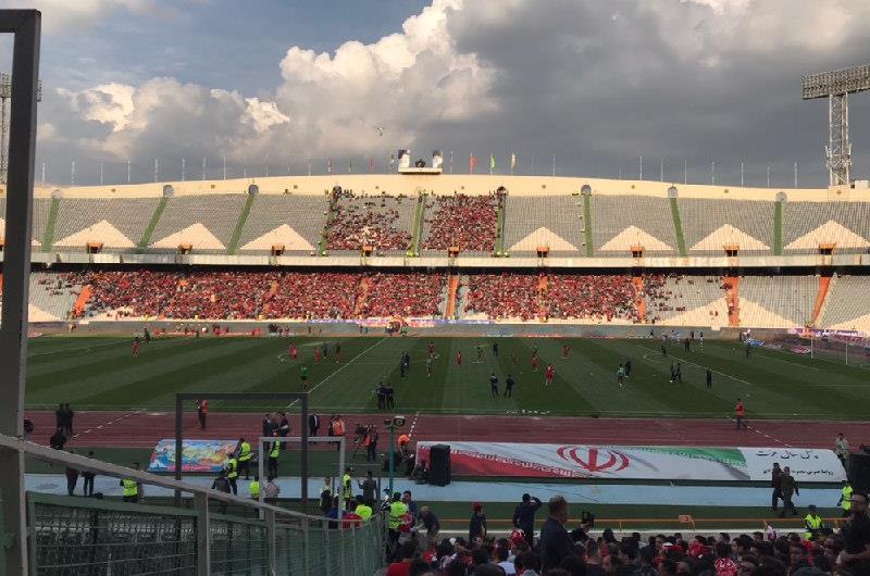 فوتبال ایران-لیگ برتر-ورزشگاه آزادی-هواداران پرسپولیس