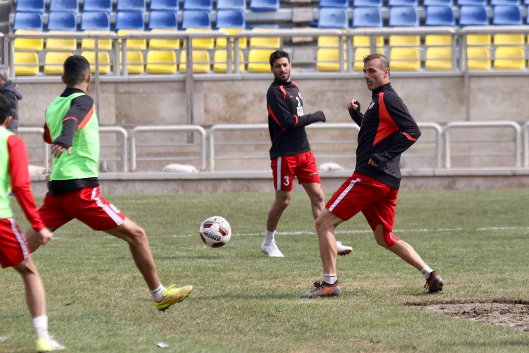 فوتبال ایران-تیم پرسپولیس-تمرینات پرسپولیس