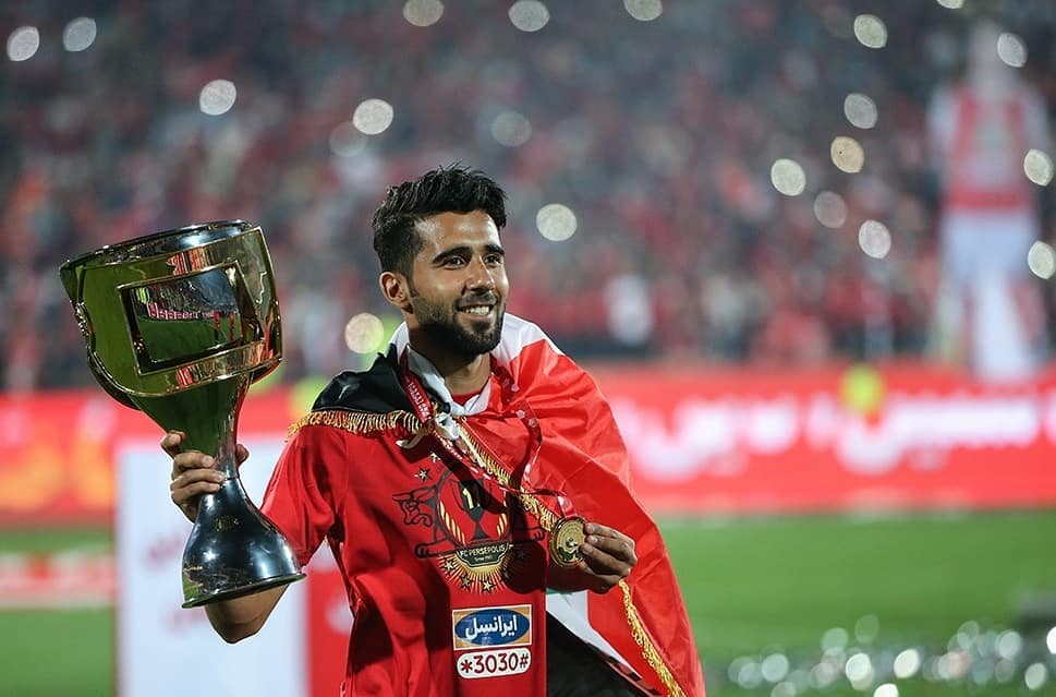 فوتبال ایران-لیگ برتر-قهرمانی پرسپولیس در لیگ-هافبک عراقی پرسپولیس