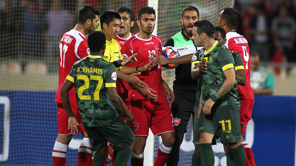 فوتبال ایران-لیگ قهرمانان آسیا-بازی پرسپولیس و النصر عربستان