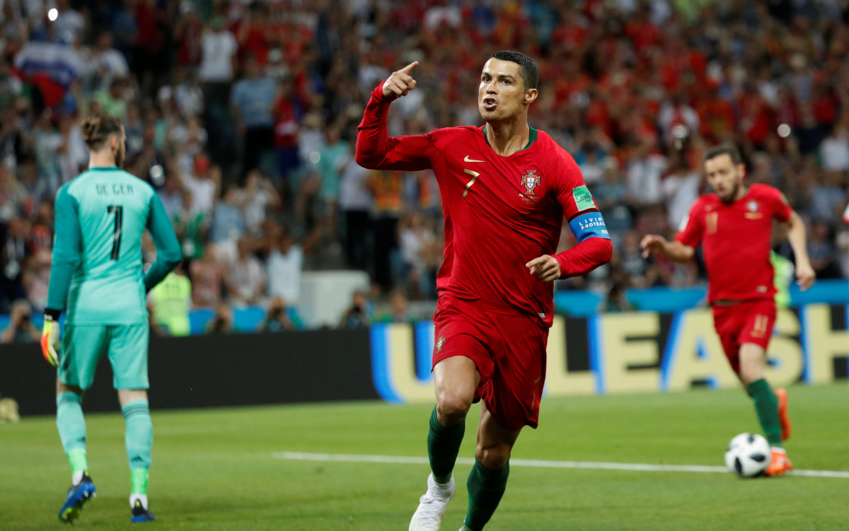 جام جهانی 2018-بازی اسپانیا و پرتغال-کریستیانو رونالدو