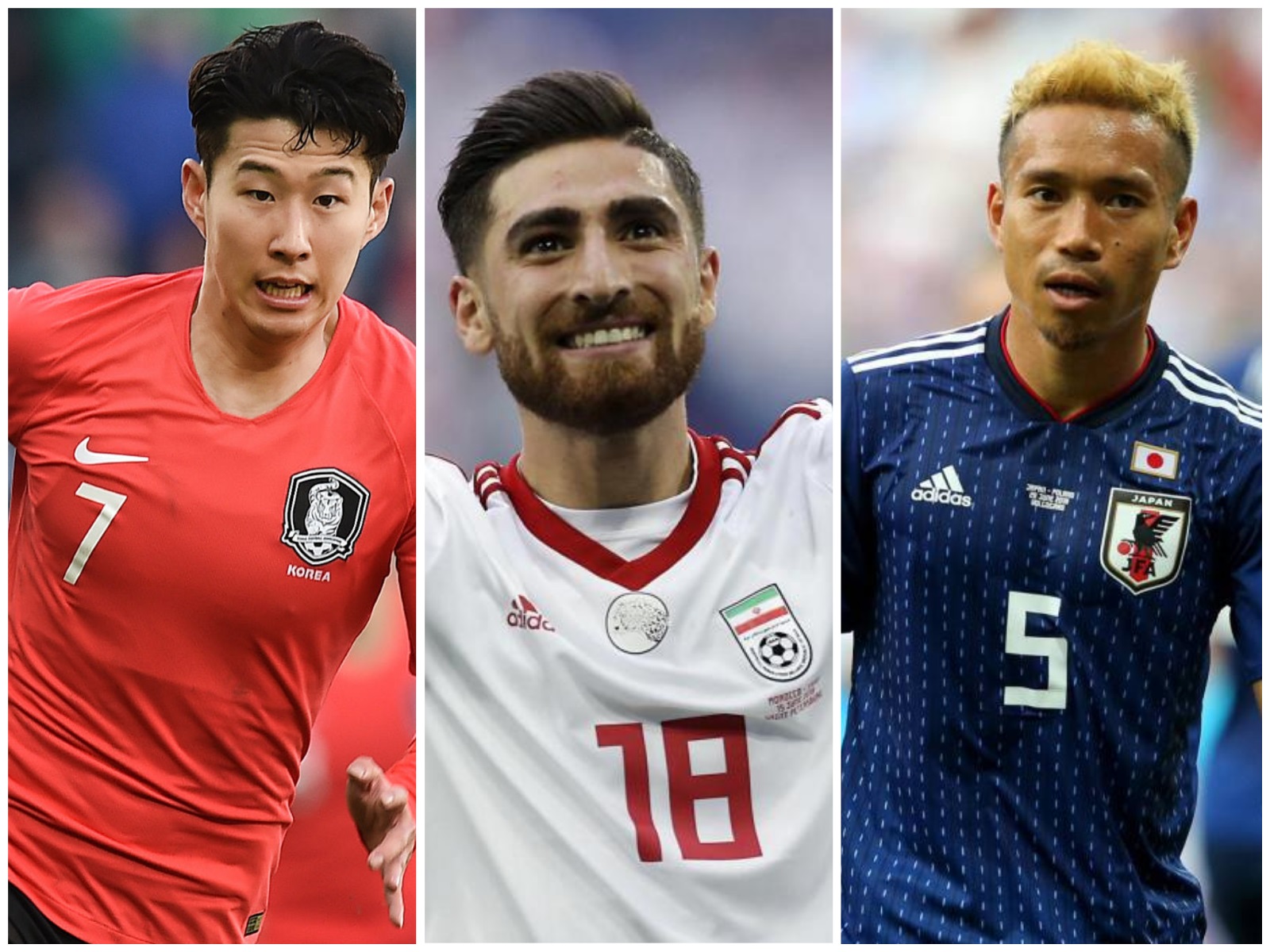 فوتبال جهان-جام ملت های آسیا-بازیکنان برتر