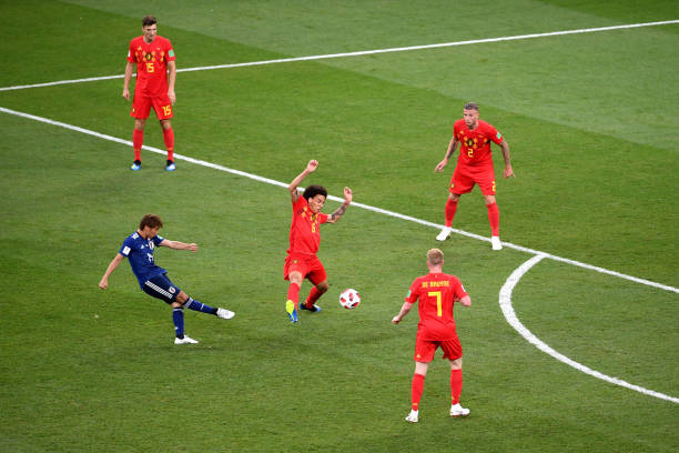 جام جهانی 2018 روسیه - بلژیک - ژاپن - هواسکورد