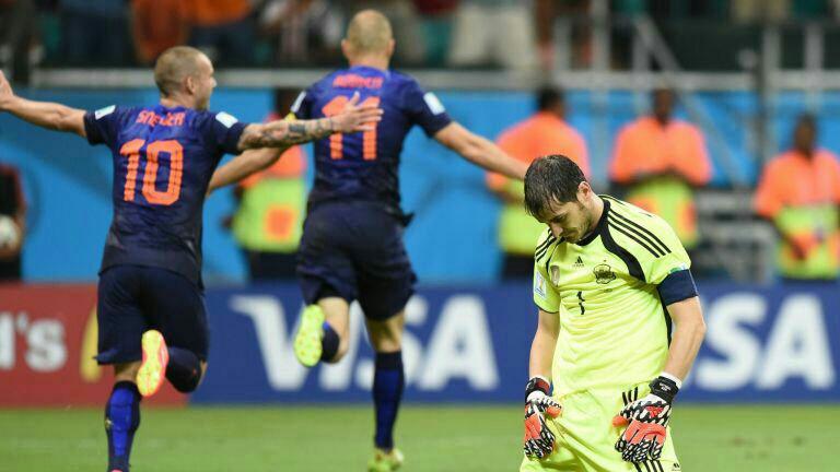 جام جهانی 2014 برزیل - تیم ملی هلند - تیم ملی اسپانیا