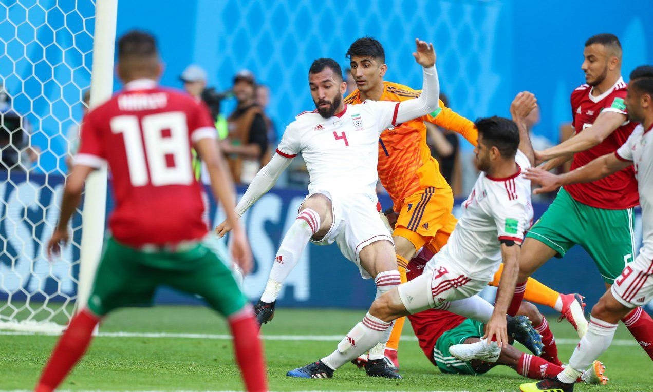 تیم ملی ایران-تیم ملی مراکش-جام جهانی 2018