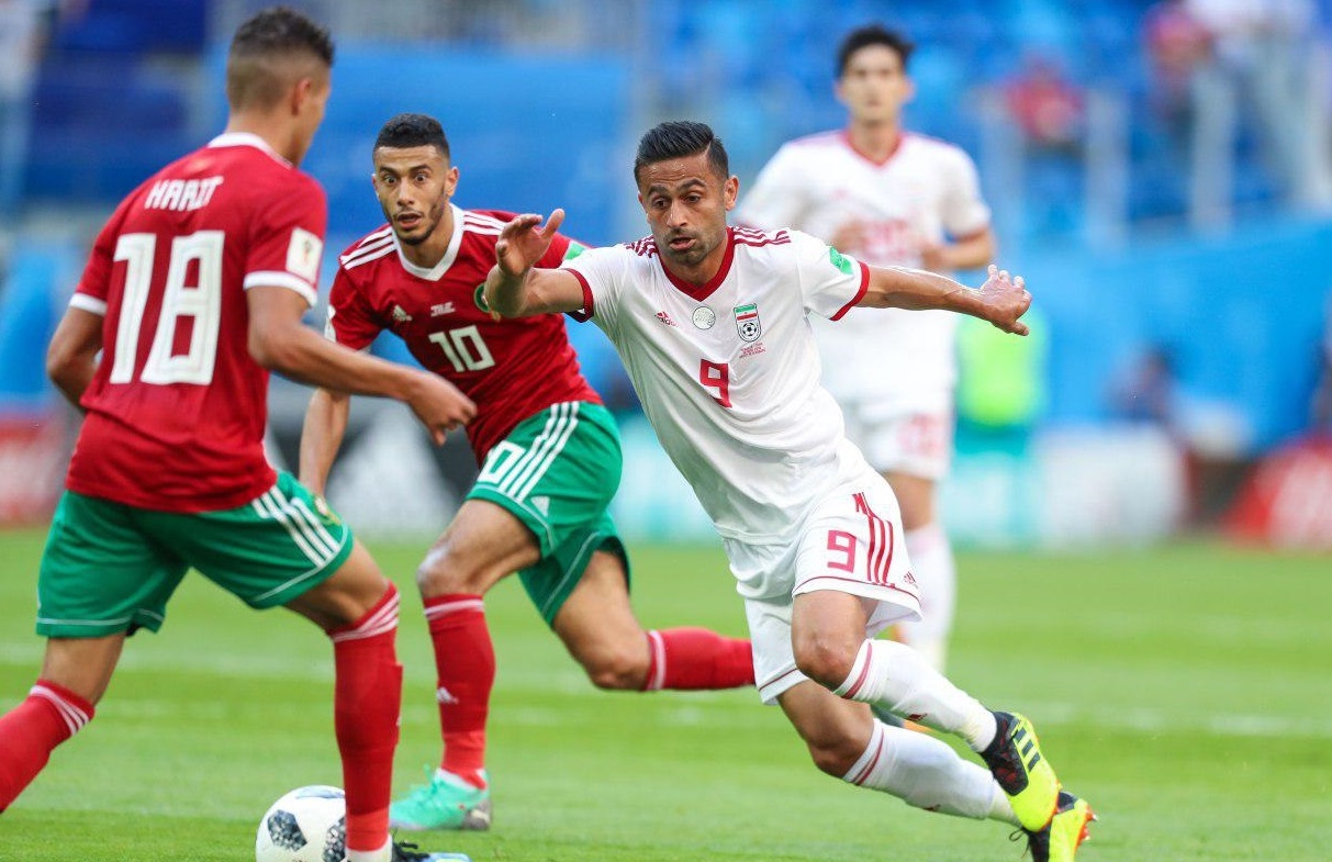 تیم ملی فوتبال ایران-مراکش-جام جهانی 2018