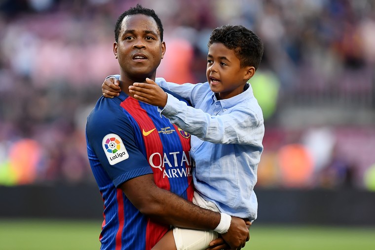 پاتریک کلایورت-جاستین کلایورت-Patrick Kluivert-Justin Kluivert-Barcelona-بارسلونا