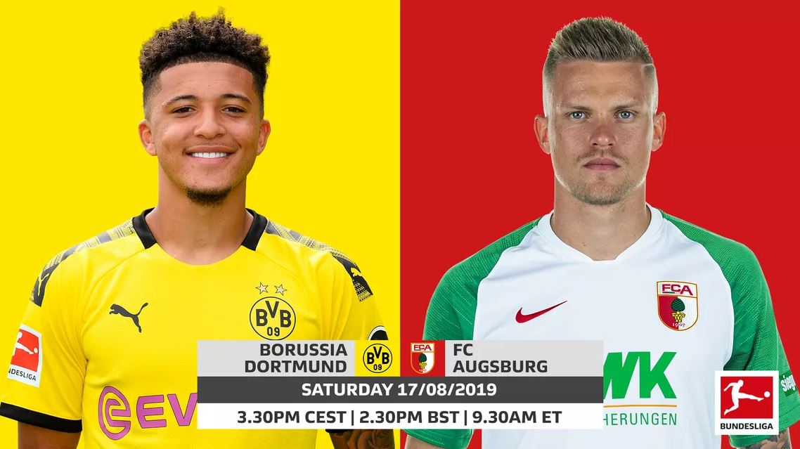 پیش بازی - بوندس لیگا 2019/20 - بروسیا دورتموند - آگزبورگ
