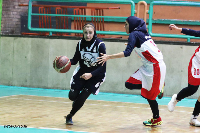 تقابل نامی نو و گروه بهمن در گل سرسبد دیدارهای لیگ برتر بسکتبال بانوان - basketball women's league