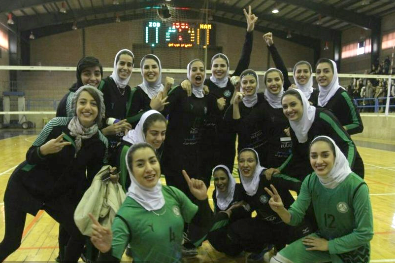 قهرمانی دراماتیک ذوب آهن در لیگ برتر والیبال بانوان با یک پوئن طلایی - volleyball women iran