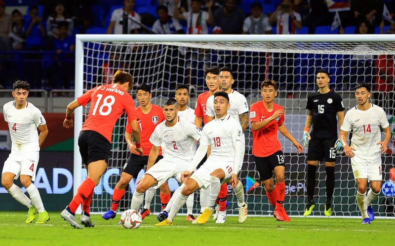 به جا مانده از نمایش فیلیپین برابر کره؛ به جسورهای بی تجربه احترام بگذارید - South Korea 1 Phillipinnes 0