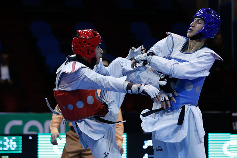 شهرداری ورامین صدرنشین لیگ برتر تکواندو باقی ماند - taekwondo iran league