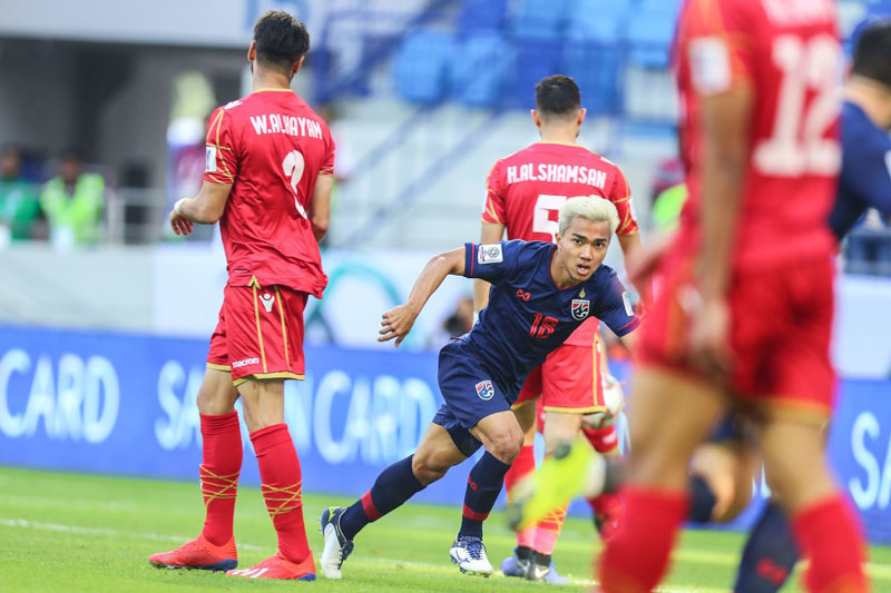 تایلند ۱-۰ بحرین؛ پیروزی ارزشمند تایلندی ها با تک گل چاناتیپ - Thailand 1 Bahrain 0 asian cup