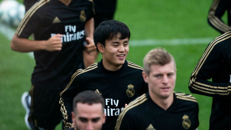 رئال مادرید-تمرینات پیش فصل-ستاره ژاپنی رئال مادرید-لالیگا-رئال کاستیا-Real Madrid-La Liga