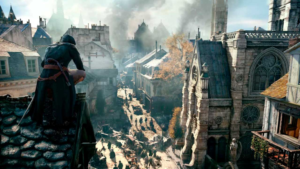 بازی Assassin's Creed Unity - کلیسای نوتردام پاریس - بازسازی کلیسای نوتردام - یوبی‌سافت