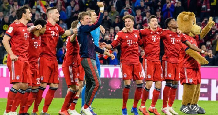 آلمان-پیروزی بایرن مونیخ-بوندس لیگا-دورتموند-درکلاسیکر-Bayern Munich