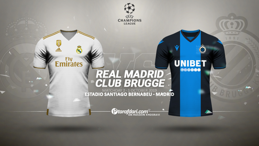 رئال مادرید-بروخه-لیگ قهرمانان اروپا-Real Madrid-Champions League-Club Bruges