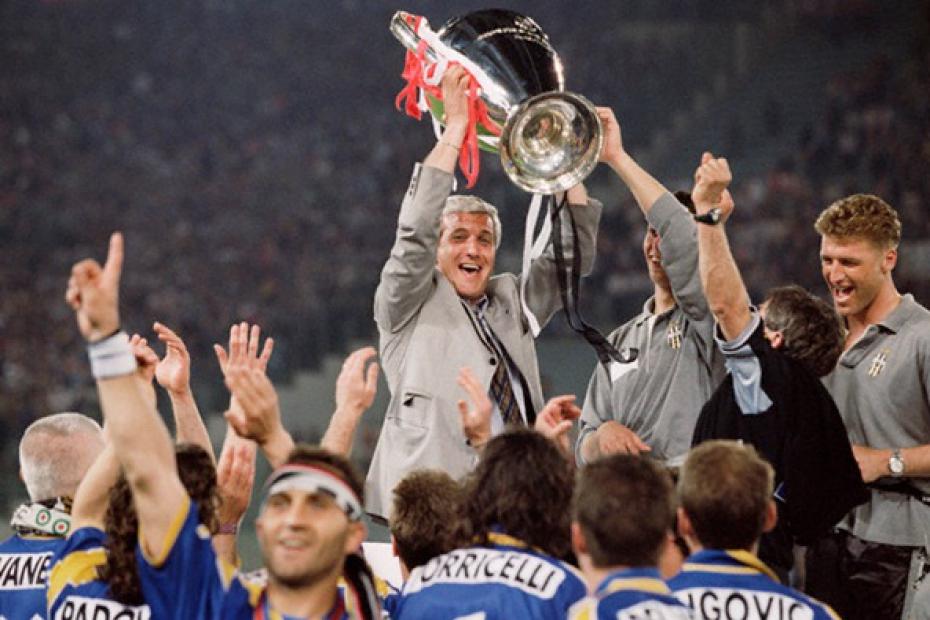 یوونتوس 1996 قهرمان لیگ قهرمانان اروپا ایتالیا