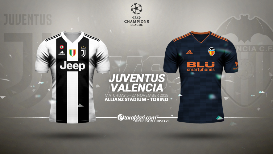 Juventus-valencia-لیگ قهرمانان اروپا-uefa champions league