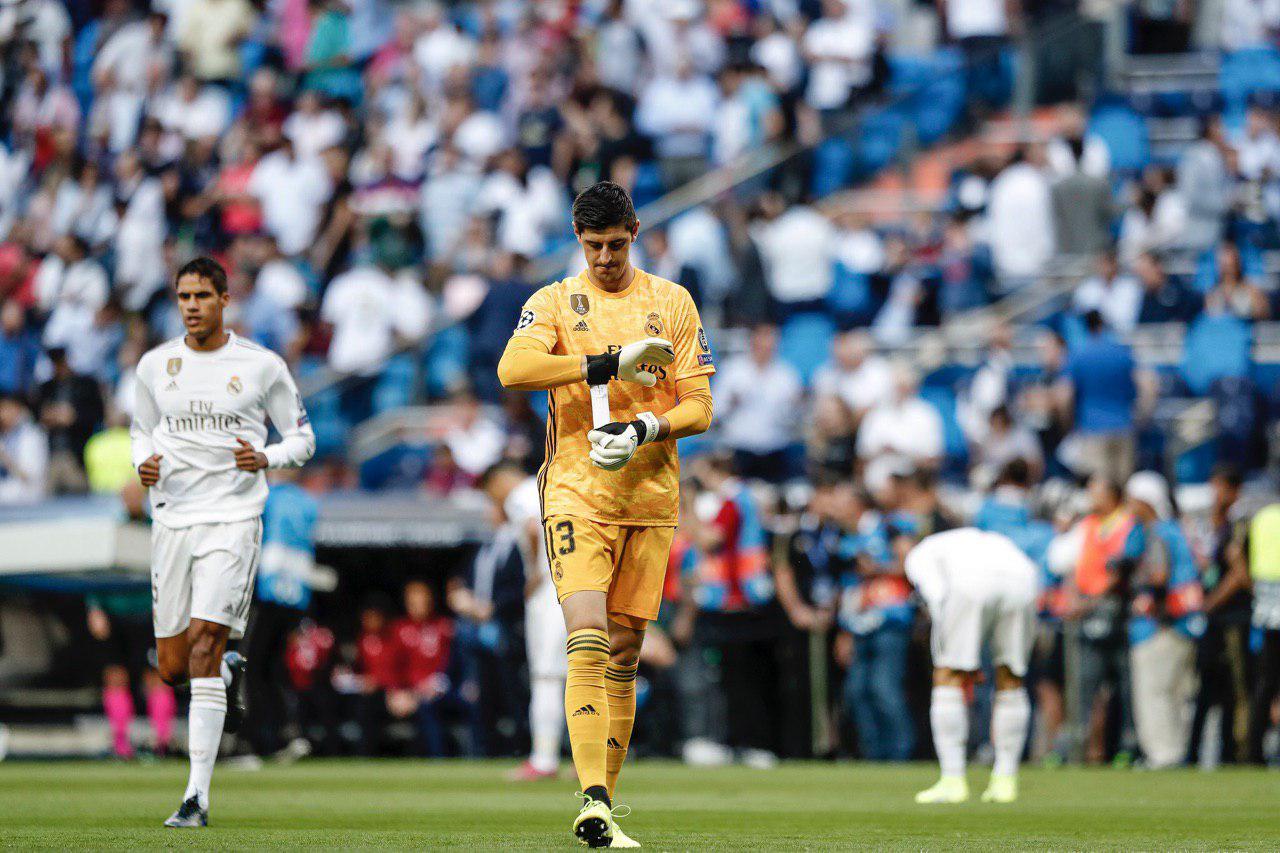 تیبو کورتوا-رئال مادرید-لیگ قهرمانان اروپا-Real Madrid-Champions League-بروخه