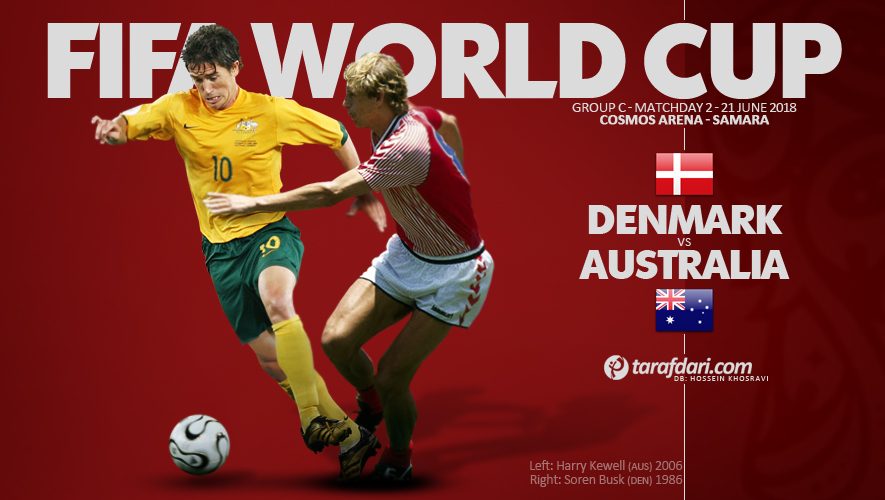 Denmark - Australia - جام جهانی روسیه - russia world cup