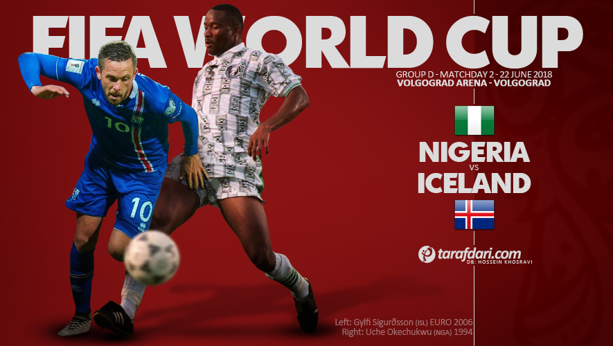 NIGERIA - iceland  - world cup 2018 russia