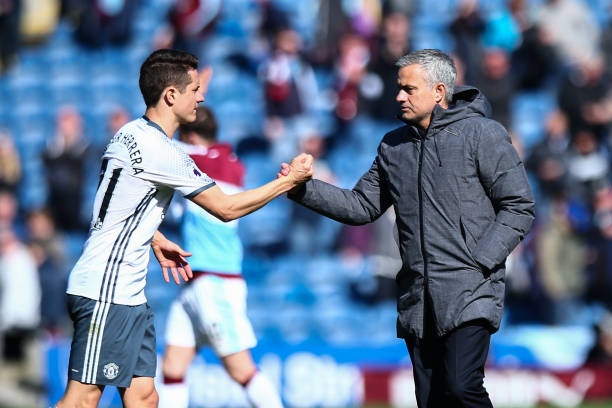 Jose Mourinho - Ander Herrera - Manchester United  - منچستر یونایتد