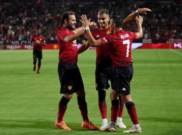 Juan Mata - Alexis Sanchez - Andreas Pereira - Manchester United - منچستر یونایتد