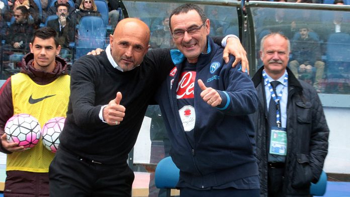 spalletti-sarri - اینتر - ناپولی