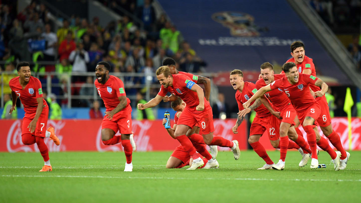 تیم ملی انگلیس - جام جهانی 2018 روسیه - کلمبیا - هواداران انگلیس