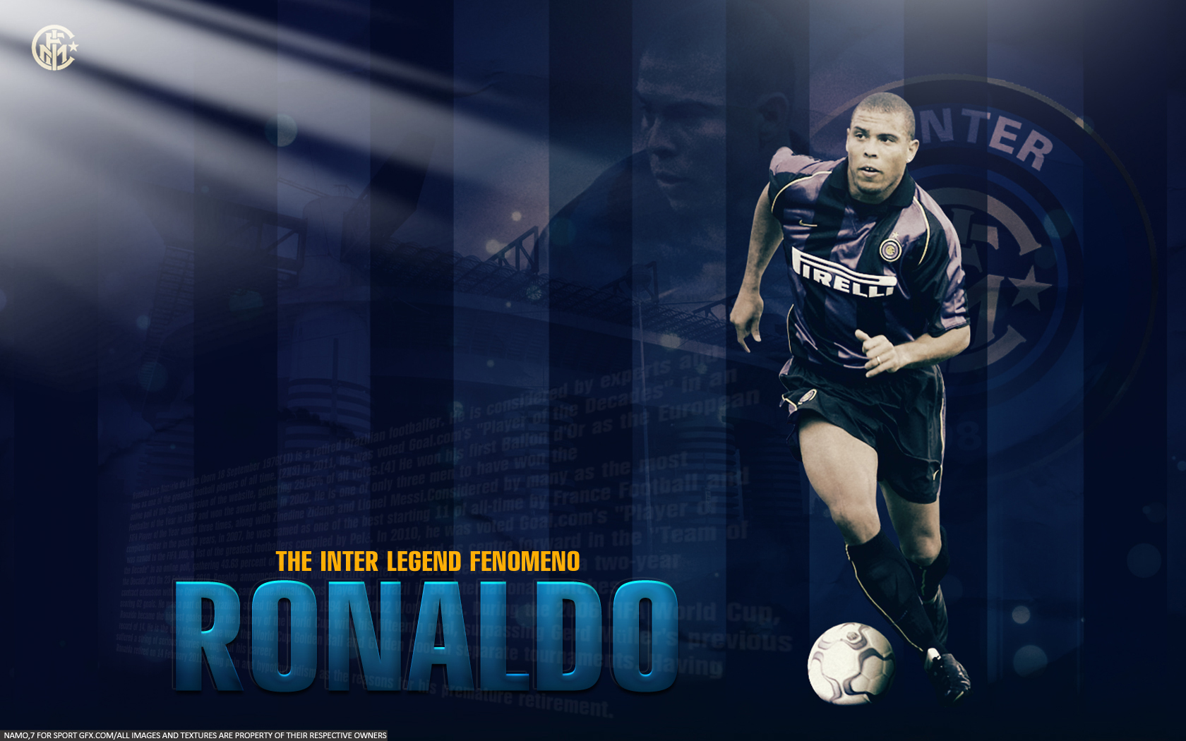 Ronaldo Nazario Wallpapers ♛ | طرفداری