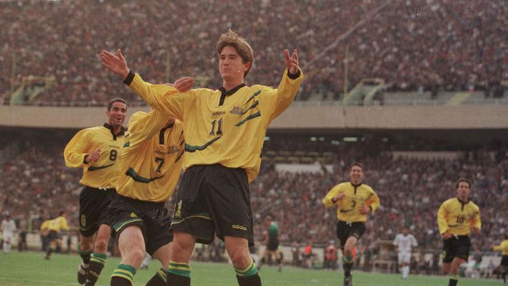 هری کیول - تیم ملی استرالیا - ایران و استرالیا - مقدماتی جام جهانی 1998 - ورزشگاه آزادی