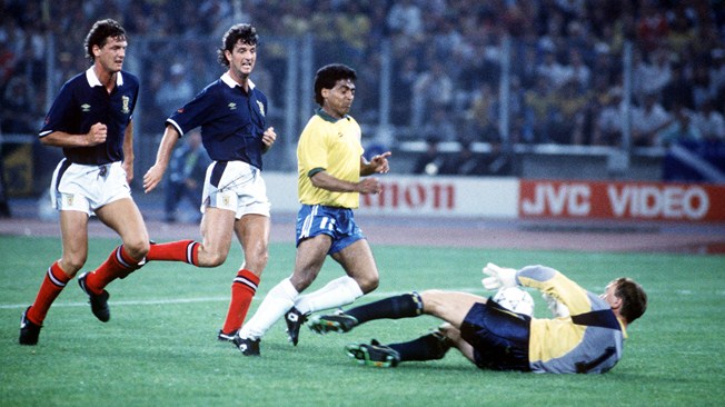 برزیل و اسکاتلند - جام جهانی 1990 