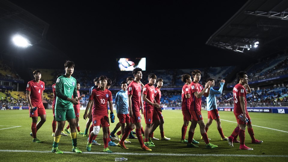 تیم ملی جوانان کره جنوبی - جام جهانی جوانان 2017